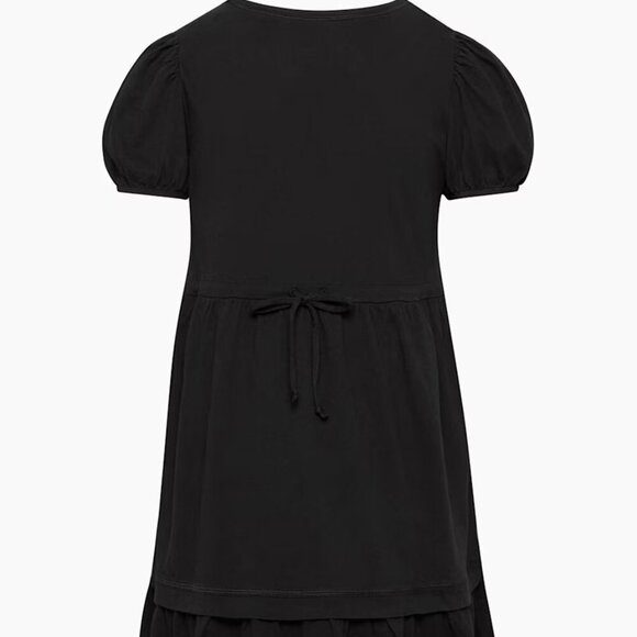 Aritzia Sunday Best Cruise Crew Babydoll Dress Black Size Medium - Picture 2 of 7